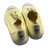 Chipie Sneakers Solid Color With Contrast Sole Yellow For Kids