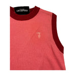 TRUSSARDI gilet tinta unita girocollo Rosa per Bambina TGA25049GL ROSA TRUSSARDI 