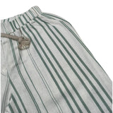 Babyvip Pantalone Tinta Unita con Fantasia A Righe per Neonato T7709 BIANCO BABYVIP 