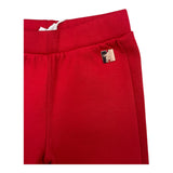 Carre'Ment Beau Solid Red Leggings for Baby Girls