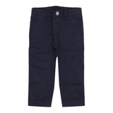 Dondup Plain Trousers With Adjustable Waistband Blue For Boys