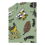I Do T-Shirt Girocollo Tinta Unita con Stampa per Neonato 4B460 VERDE I DO 