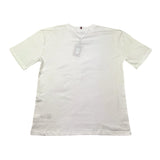 Tommy Hilfiger T-Shirt Girocollo Tina Unita con Stampa per Bambino KB0KB08575 BIANCO TOMMY HILFIGER 