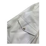 Just Cavalli Chiodo In Ecopelle Tinta Unita per Bambina JGP26121GB PANNA JUST CAVALLI 