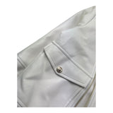 Just Cavalli Chiodo In Ecopelle Tinta Unita per Bambina JGP26121GB PANNA JUST CAVALLI 