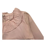 ZERO AMPERE camicia manica lunga tinta unita con colletto Rosa per Neonata RIO ROSA ZERO AMPERE 