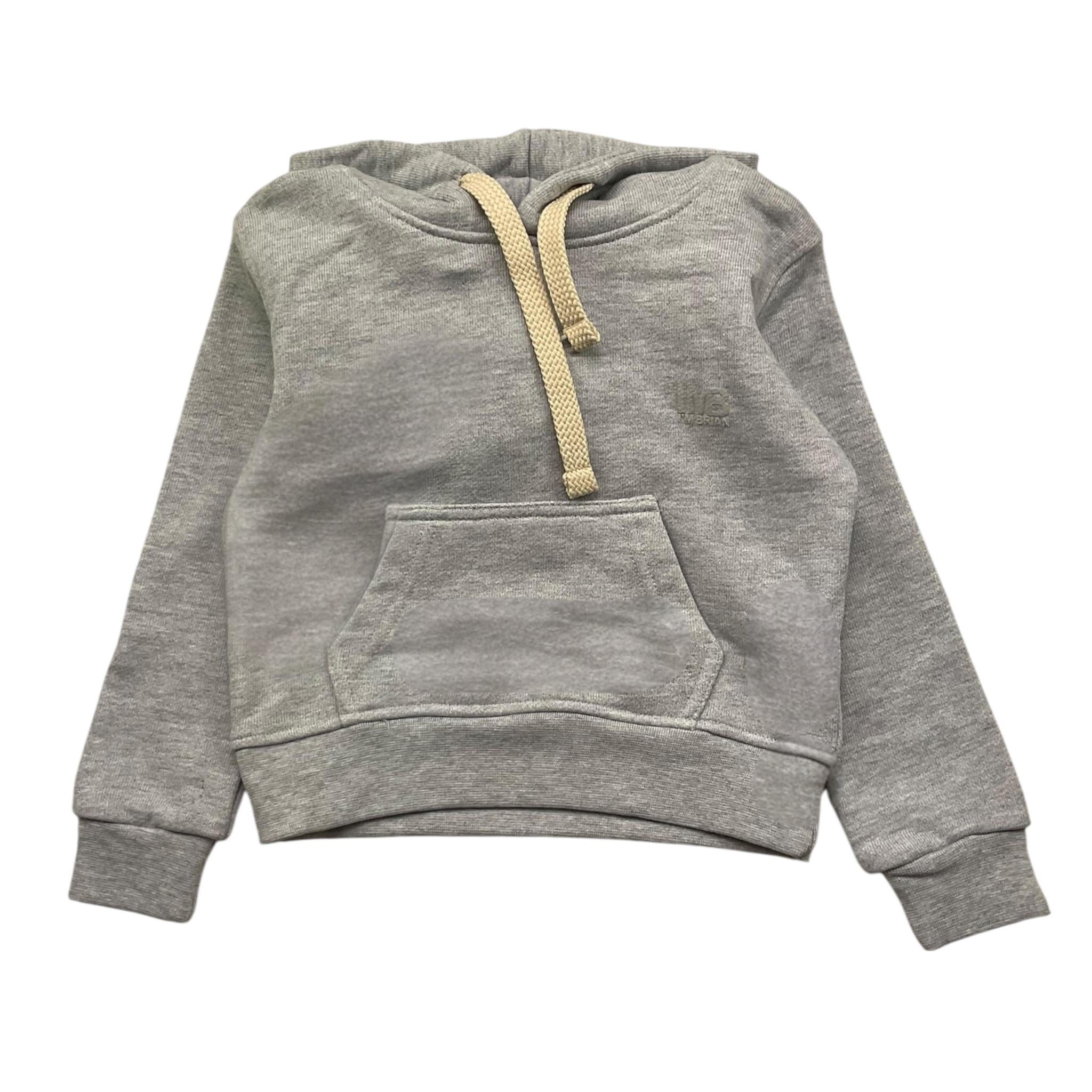 I'M BRIAN felpa tinta unita con cappuccio Grigio per Neonato F3130JX GRIGIO I'M BRIAN 