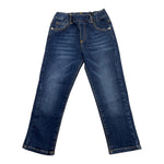 JOHN RICHMOND jeans tinta unita con elastico in vita Blu per Bambino RIA23138JE BLU JOHN RICHMOND 