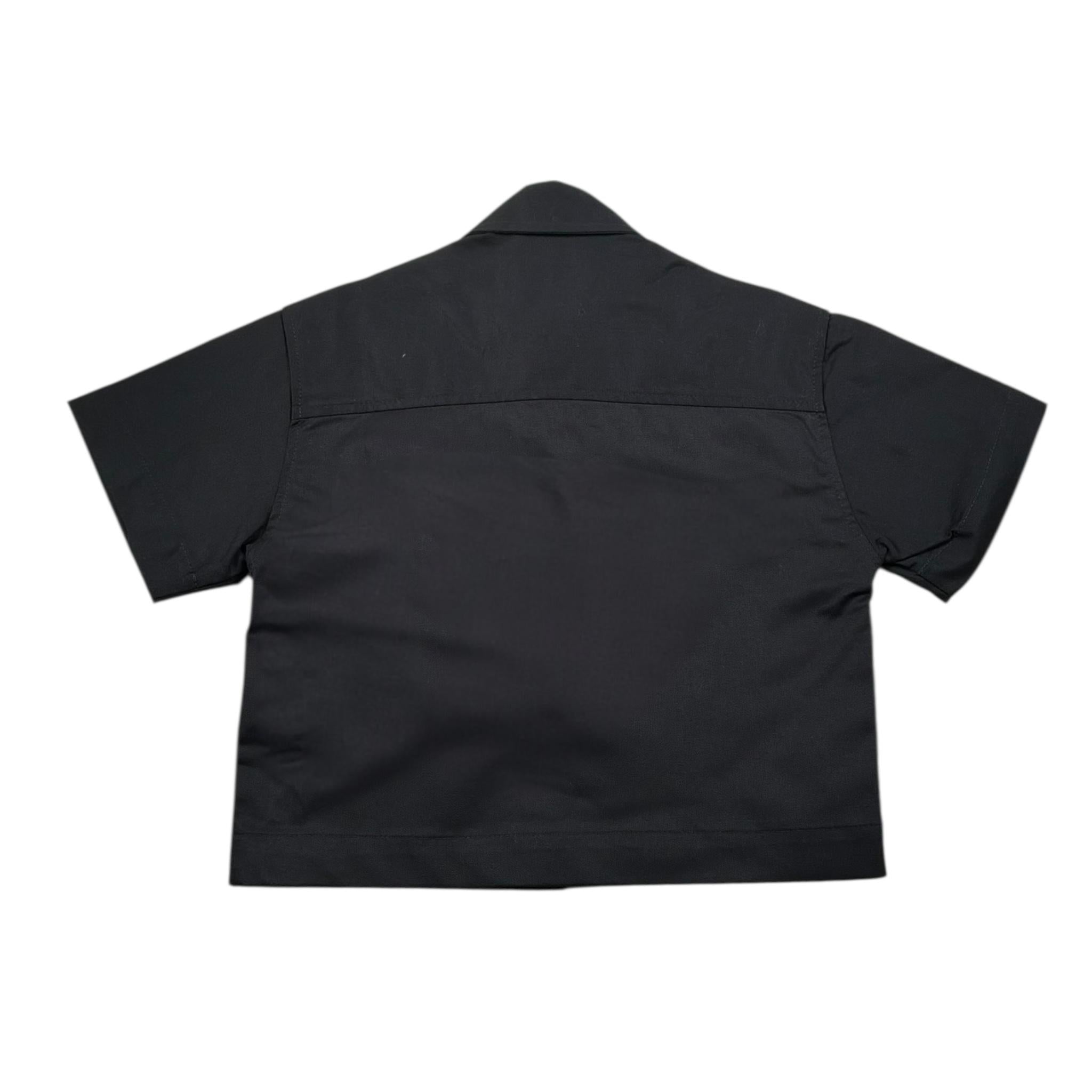 Yes London Camicia Mezza Manica Tinta Unita per Neonato JR6025 NERO YES LONDON 