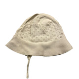 Wedoble Plain Beige Lace Hat For Baby Girl