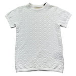 Trussardi T-Shirt Girocollo Tinta Unita  per Bambino TBP26082TS BIANCO TRUSSARDI 