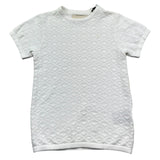 Trussardi T-Shirt Girocollo Tinta Unita  per Bambino TBP26082TS BIANCO TRUSSARDI 