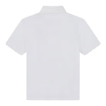 Timberland Polo Mezza Manica Tinta Unita con Logo per Bambino T60258 BIANCO TIMBERLAND 