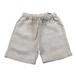Per Te Bermuda tinta unita con Elastico In Vita Beige per Bambino 34148J BEIGE PER TE 