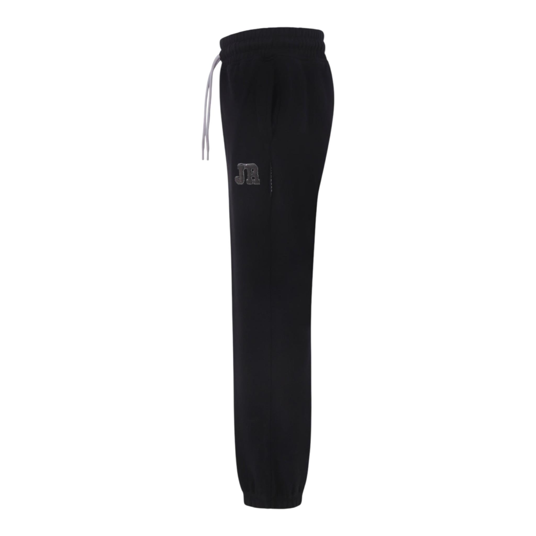 John Richmond Pantalone Tinta Unita Modello Tuta per Bambina RBP25171PA NERO JOHN RICHMOND 