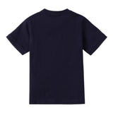 Sarabanda T-Shirt Tinta Unita con Stampa per Neonato 0B138 BLU SARABANDA 