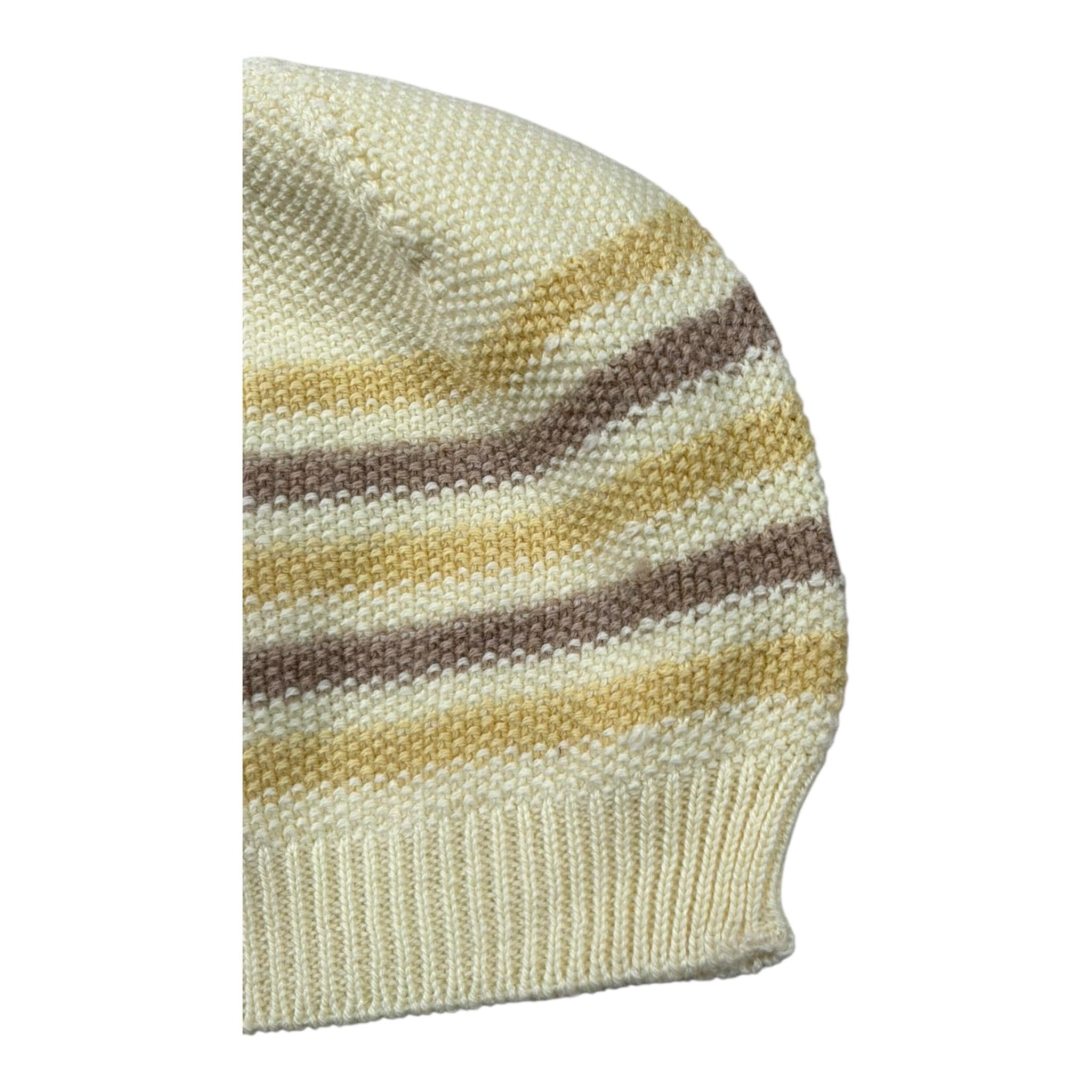 Wedoble Cappello Tinta Unita Fantasia A Righe per Neonato V2507307A GIALLO WEDOBLE 