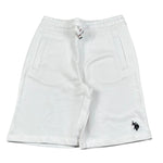 U.S. Pollo Assn Bermuda Tinta Unita In Tuta per Bambino 61366 BIANCO U.S. POLLO ASSN 