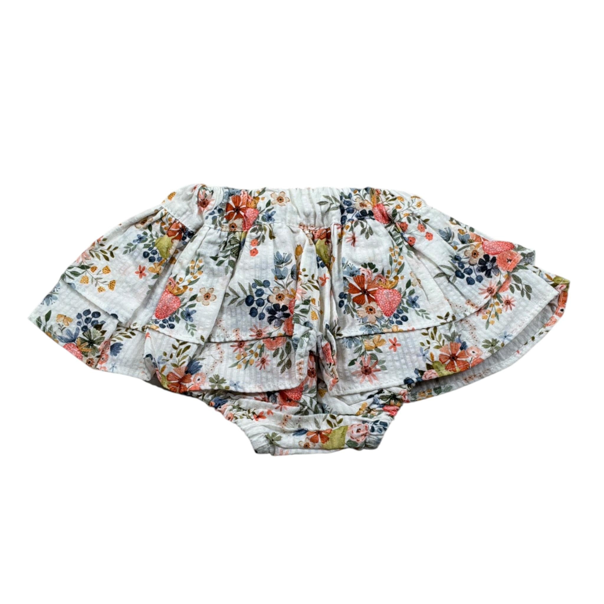 Valentina Bebes Culotte Stampa Fantasia Bianco per Neonata KTM187 BIANCO VALENTINA BEBES 