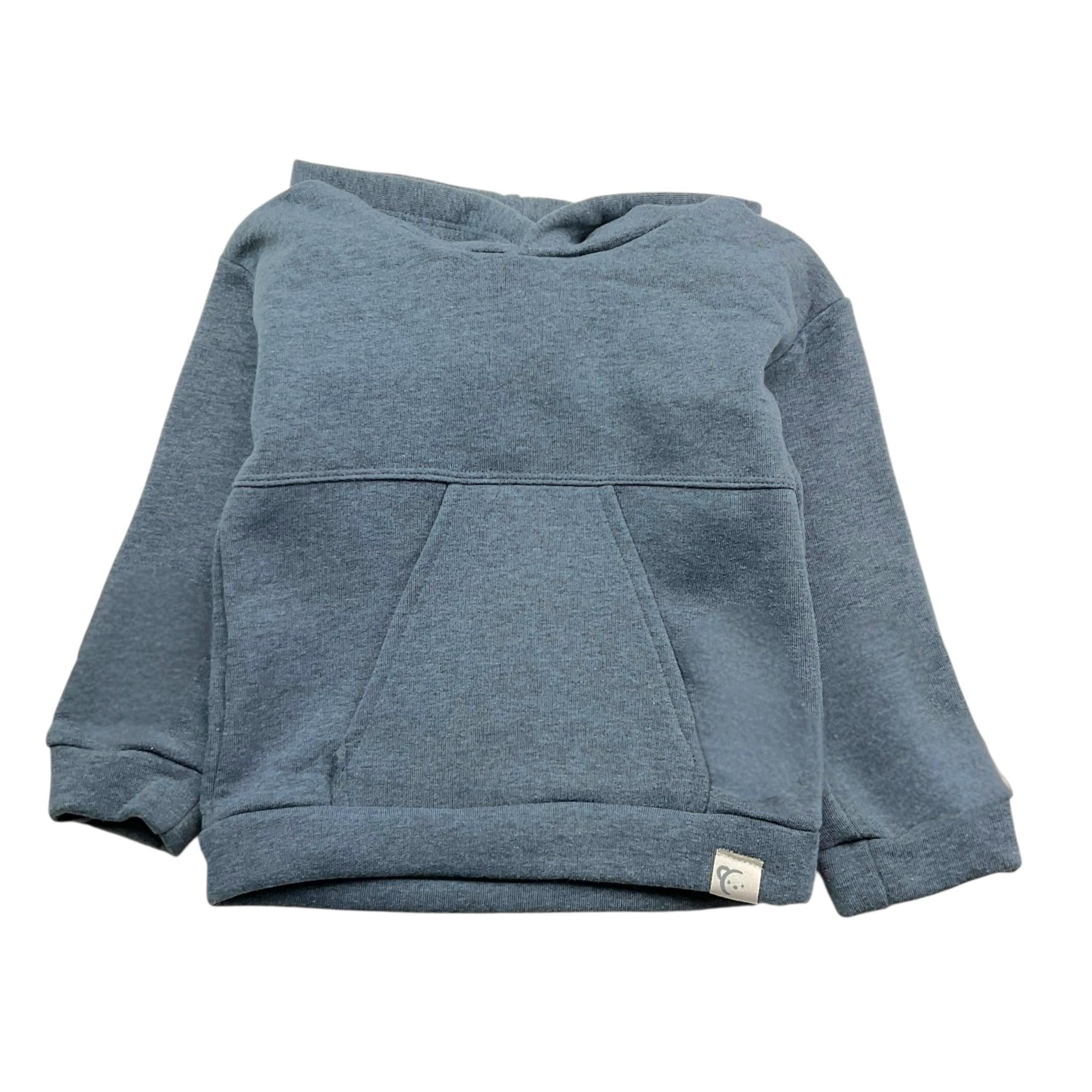 CALAMARO felpa tinta unita con cappuccio Blu per Bambino 15037 BLU CALAMARO 