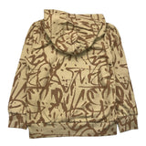 Yours Hooded Sweatshirt Solid Color Beige For Boys