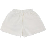 Liu Jo Short Tinta Unita con Elastico In Vita per Bambina KA5143X BIANCO LIU JO 