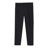 John Richmond Pantalone Tinta Unita con Girovita Regolabile per Neonato RIP25064PA NERO JOHN RICHMOND 