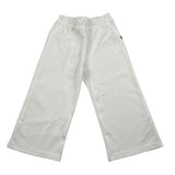 Please Pantalone Tinta Unita Modello Palazzo per Bambina JB29012G73JJ PANNA PLEASE 