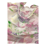 Miss Grant Plain White Printed Skirt for Girls