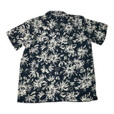 Dan John Blue Print Half Sleeve Solid Color Shirt For Boys