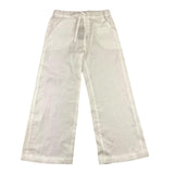 Little Bear Plain White Palazzo Pants For Girls