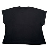 Disclaimer T-Shirt Girocollo tinta unita con Stampa Nero per Bambina 25EDK58523 NERO DISCLAIMER 