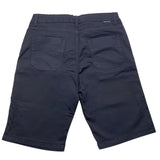 Jeckerson Bermuda Solid Color With Adjustable Waistband Blue For Boys