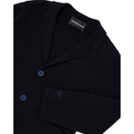 Emporio Armani Cardigan Tinta Unita con Logo per Bambino EB000299 BLU EMPORIO ARMANI 