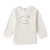 Mini Banda Completo 3 Pezzi Cardigan-Pantalone-Shirt per Neonato 3B670 BEIGE MINI BANDA 