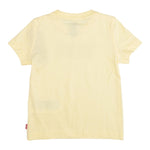 Levi'S T-Shirt Girocollo tinta unita con Logo Giallo per Bambino 6E8157JXXXX GIALLO LEVI'S 