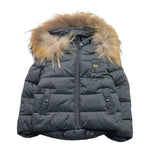 BLAUER giubbino tinta unita con zip e cappuccio Nero per Neonato 23WBBXC02296 NERO BLAUER 