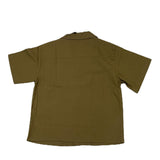 N°21 Solid Color Shirt Half Sleeve With Green Print For Boys