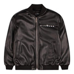 JOHN RICHMOND giubbin tinta unita in ecopelle con zip Nero per Bambino 24172GB NERO JOHN RICHMOND 