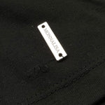 Monnalisa t-shirt Tinta Unita con Cappuccio E Trasparenze per Bambina 41E611 NERO MONNALISA 