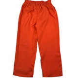 Gaia Pantalone Tinta Unita con Elastico In Vita per Bambina EJSJUEJU ARANCIONE GAIA 