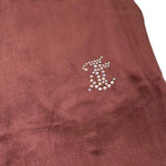 Juicy Couture Pantalone Tinta Unita con Elastico In Vita per Bambina JBX6601 MARRONE JUICY COUTURE 