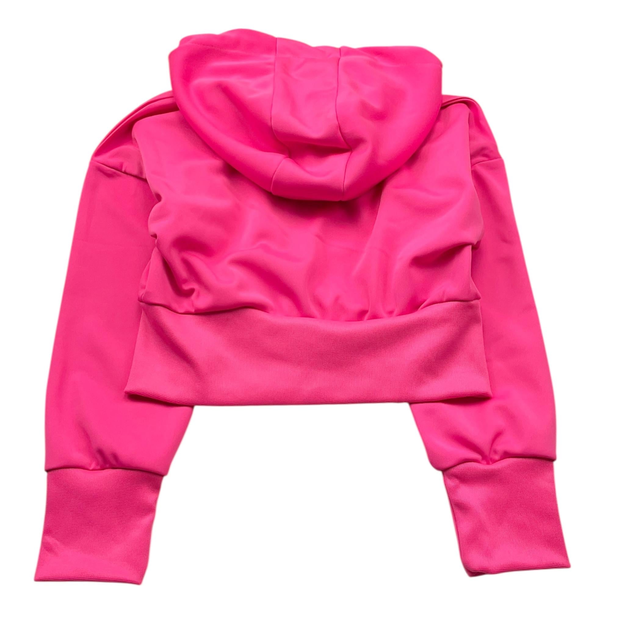 So Twee By Miss Grant Felpa Tinta Unita con Zip E Cappuccio per Bambina ST0002 FUXIA SO TWEE BY MISS GRANT 