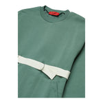 MAX&Co. abito in felpa tinta unita manica lunga Verde per Bambina MX0043 VERDE MAX&Co. 