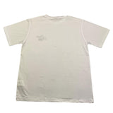 t-shirt girocollo tinta unita con stampa in contrasto PP4048 BIANCO PAOLO PECORA 