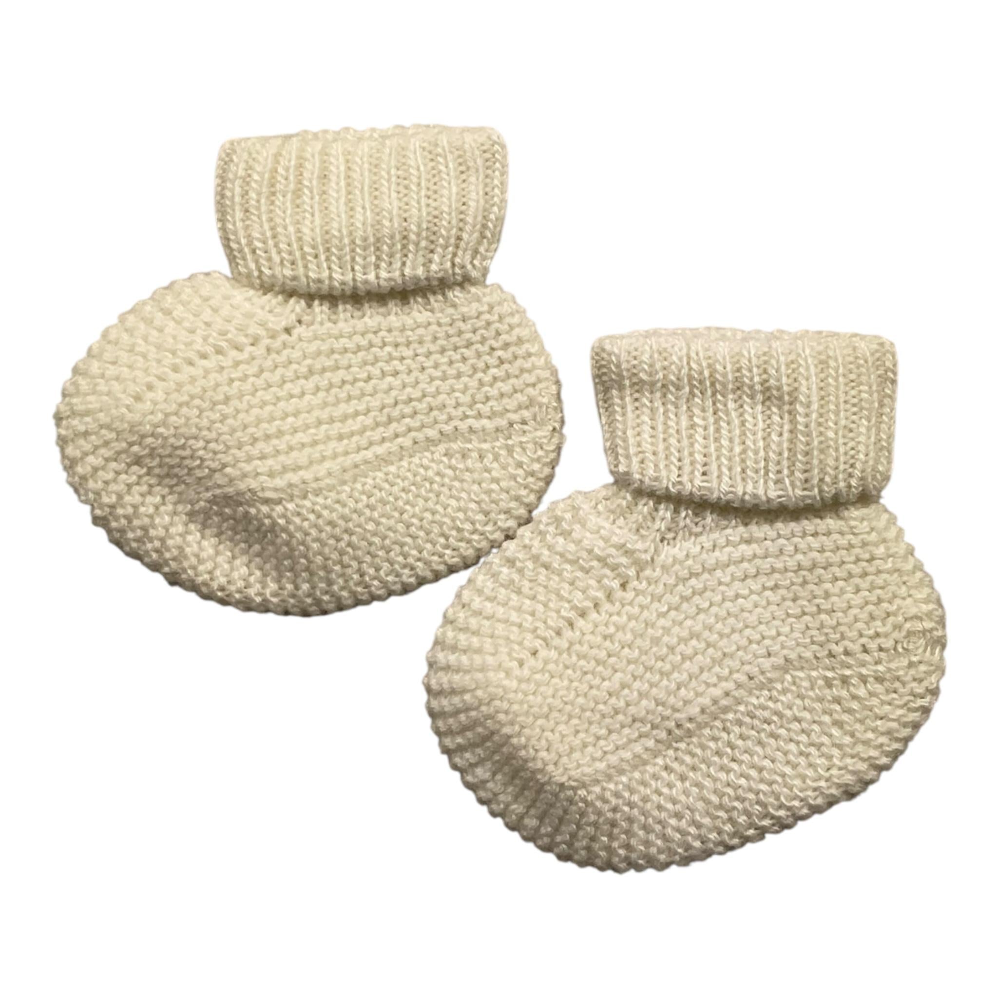 LE BEBE' babbucce tinta unita Bianco per Neonato LBB4644 BIANCO LE BEBE' 