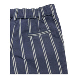 Leo E Lilly Bermuda Solid Color With Adjustable Waistband Blue For Newborn