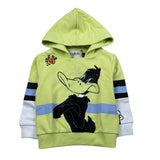 Iceberg Felpa Chiusa con Cappuccio Tinta Unita con Stampa per Bambino MFICE5102B VERDE ICEBERG 