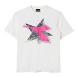 Diadora Crew Neck T-Shirt Solid Color With Contrast Print Cream For Girls