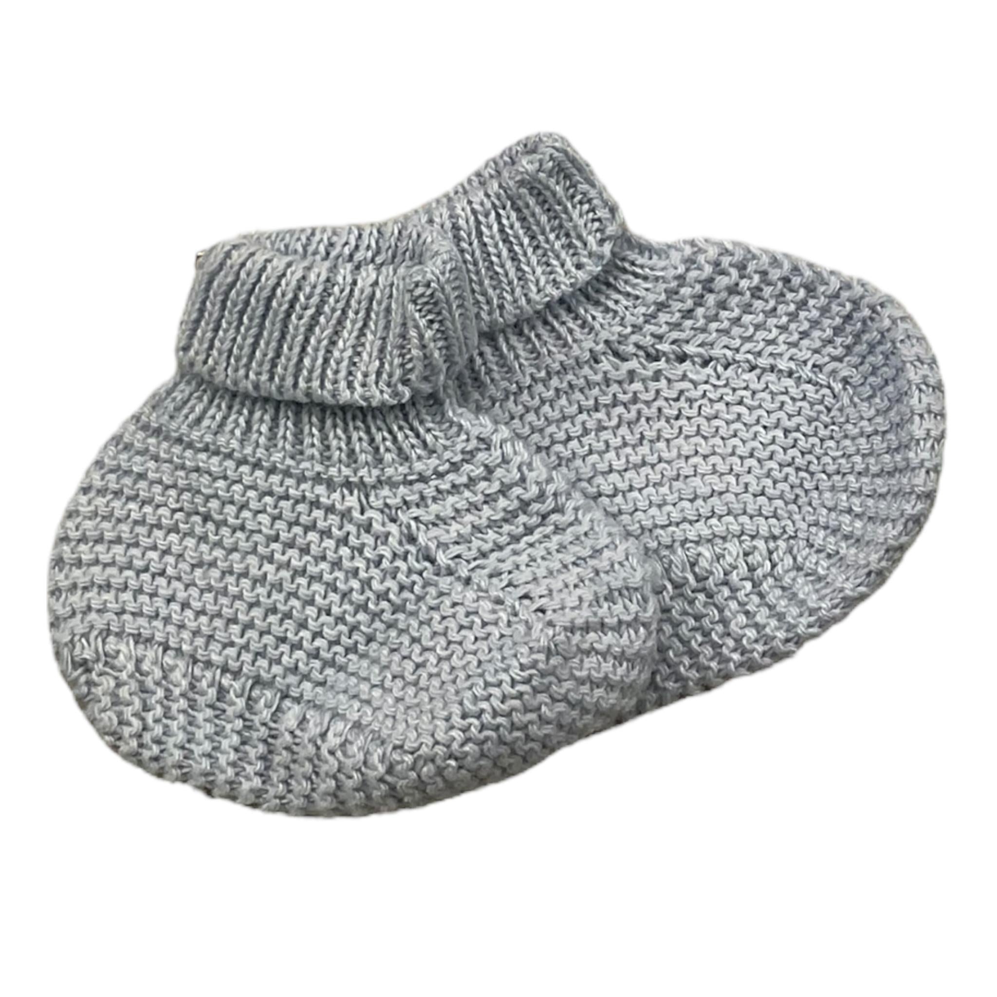 LE BEBE' babbucce tinta unita Azzurro per Neonato LBB5053 AZZURRO LE BEBE' 